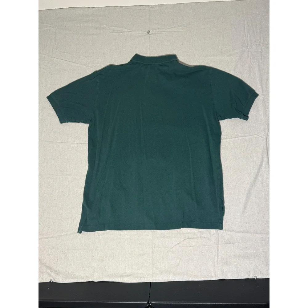 Polo Ralph Lauren Mens XL Hunter Green Short Sleeve Cotton Pique Polo Shirt